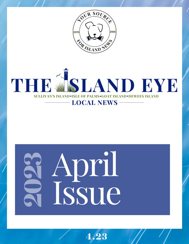magazine cover images - island eye April 2023 Issue