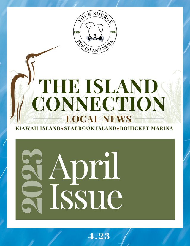 magazine cover images - island connection April 2023