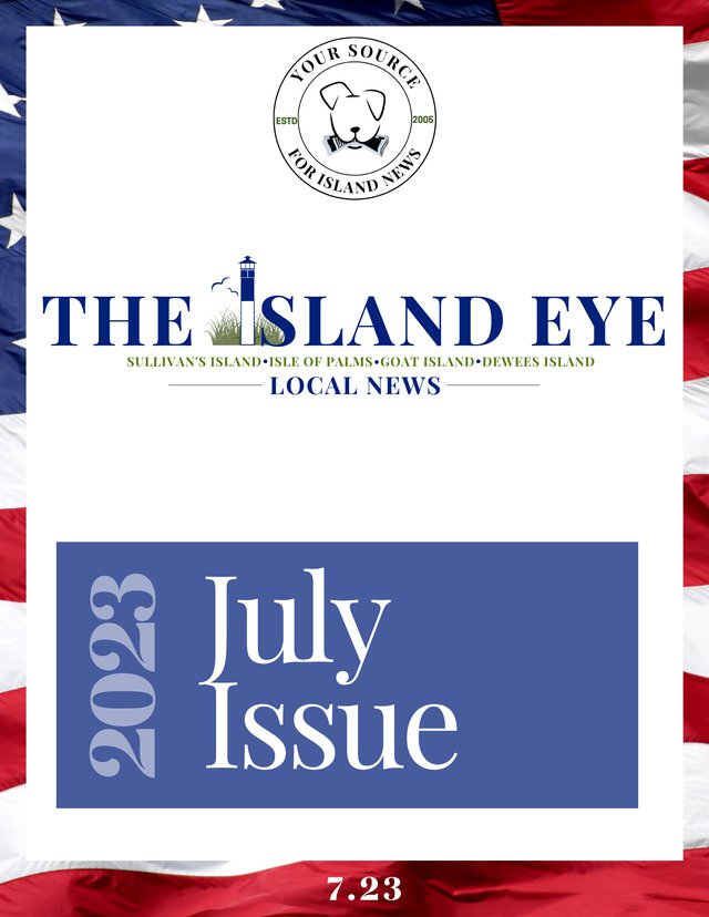 magazine cover images - island eye July 2023 Issue