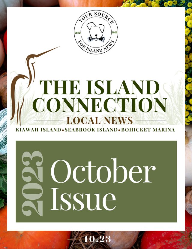 magazine cover images - island connection Oct 2023