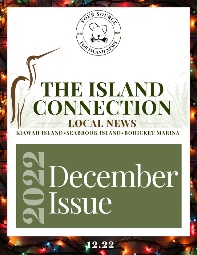 magazine cover images - island connection Dec 2022