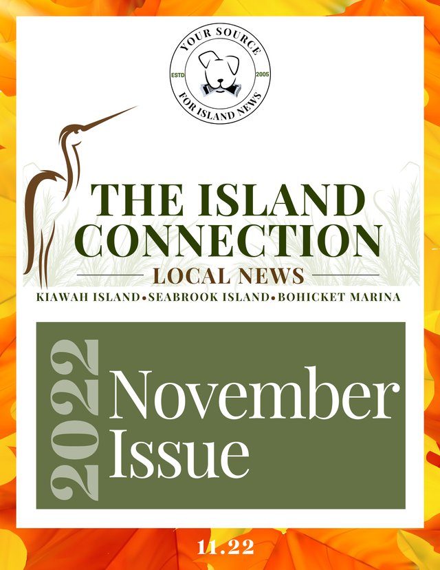 magazine cover images - island connection Nov 2022