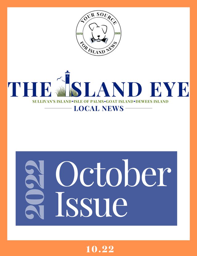 magazine cover images - island eye oct 2022 Issue