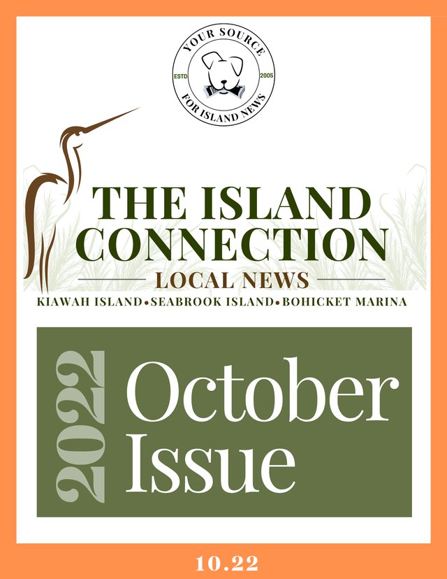 magazine cover images - island connection oct 2022