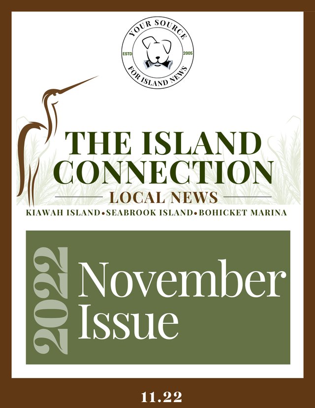 magazine cover images - island connection Nov 2022