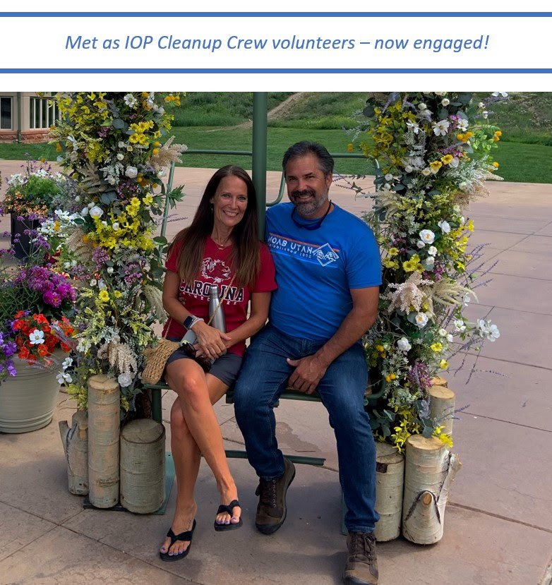 IOP cleanup crew volunteers now engaged